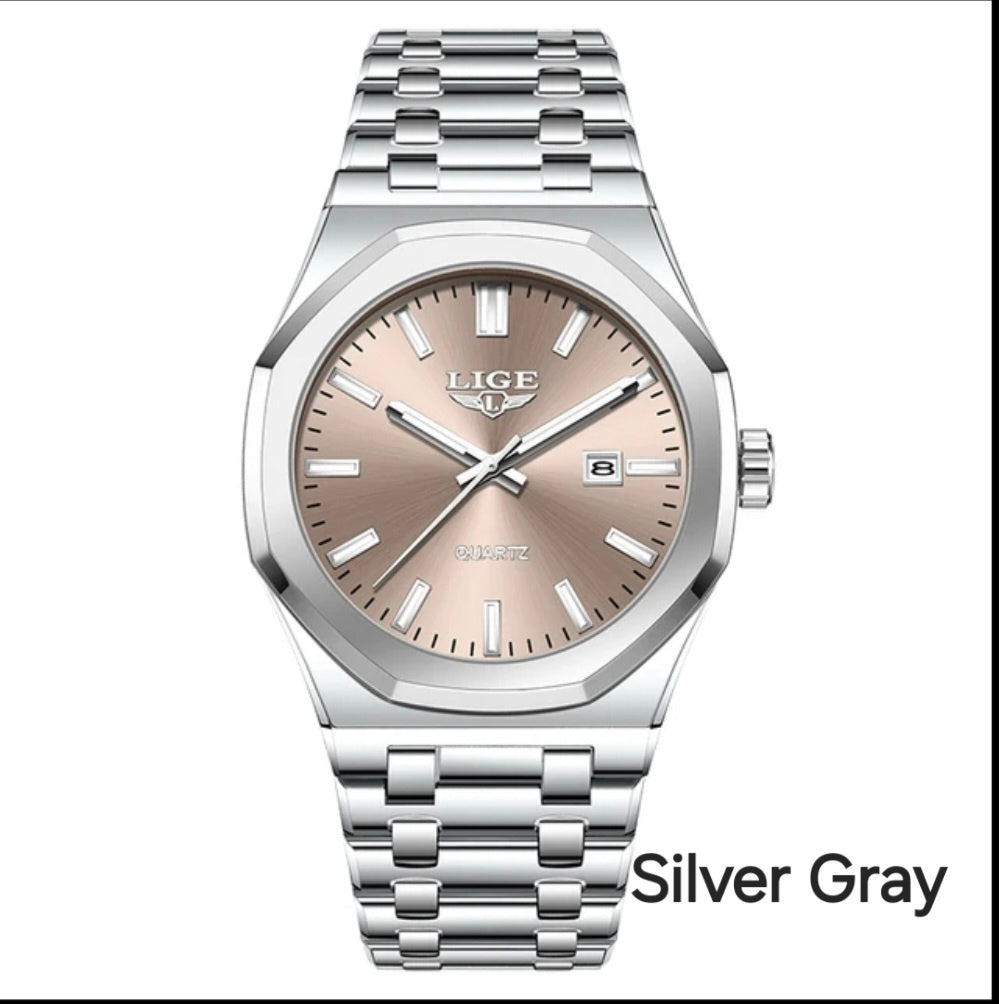 LIGE Titan – Men’s Steel Edition